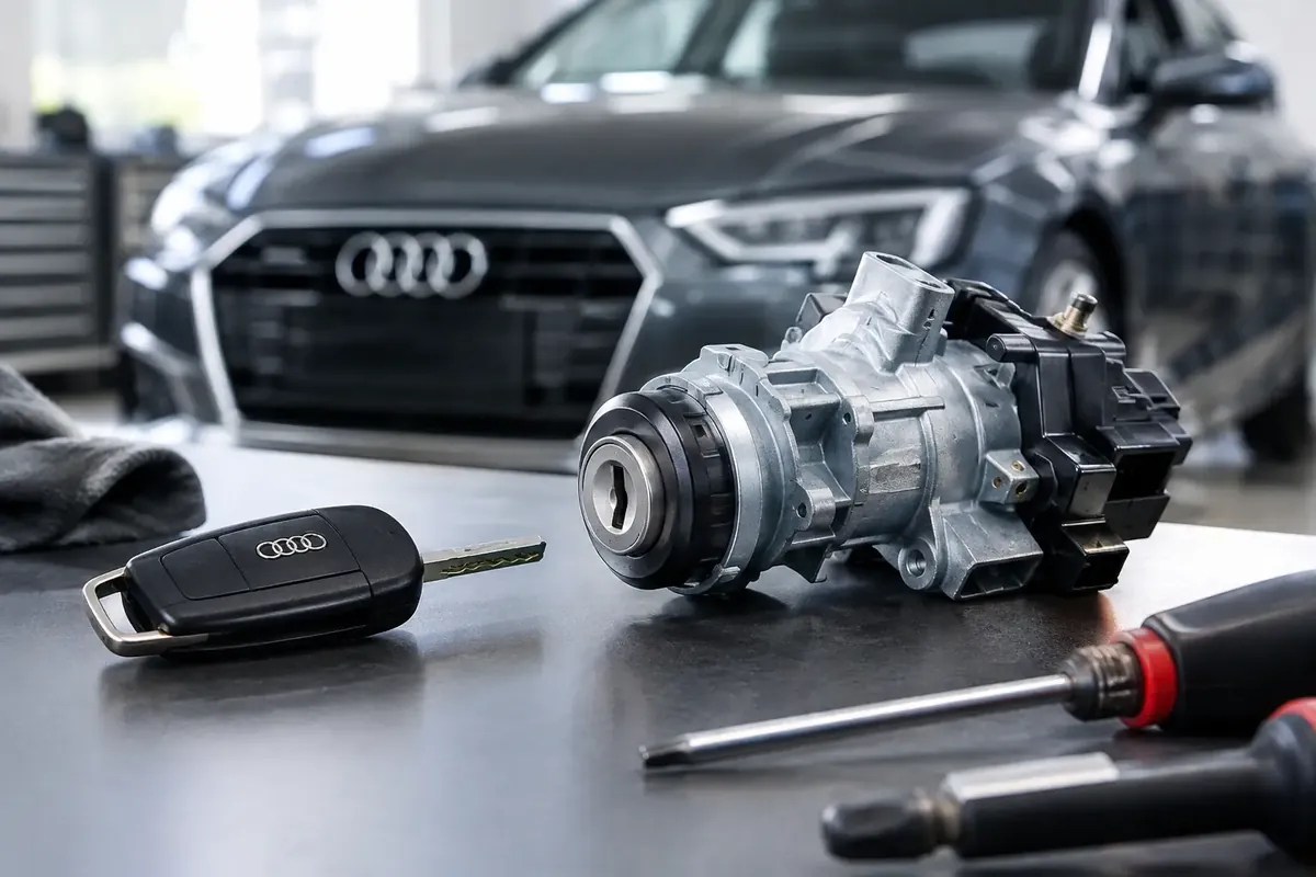 Symbolbild zum Beitrag: Audi Zündschloss Reparatur richtig angehen