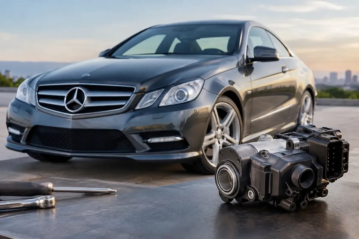 Symbolbild zum Beitrag: Mercedes W207 ELV defekt - was jetzt hilft
