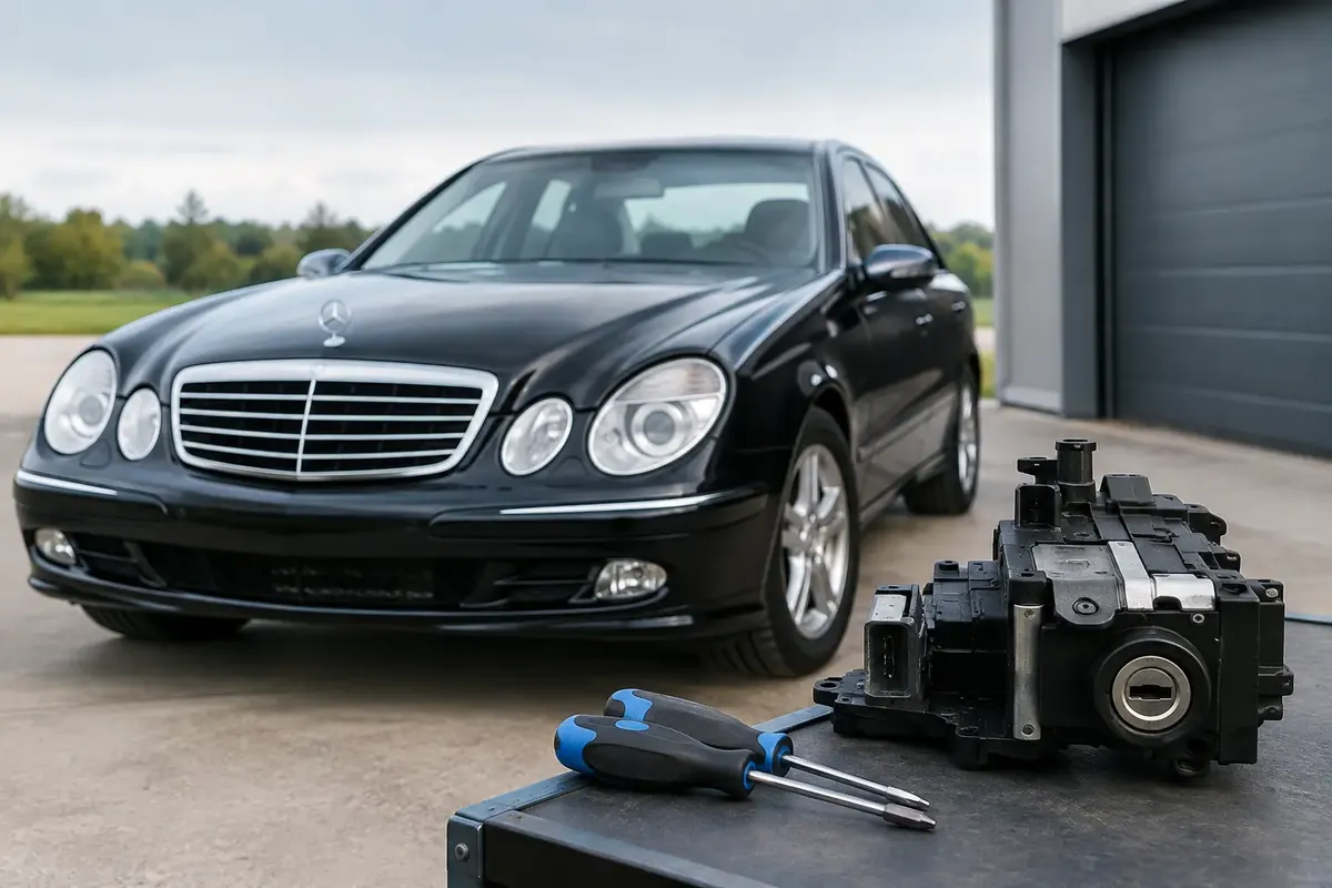 Symbolbild zum Beitrag: Mercedes W211 ELV defekt richtig erkennen