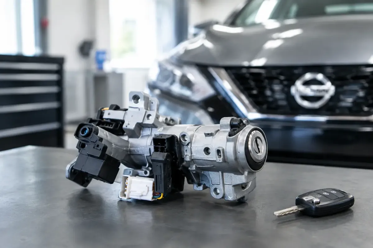 Symbolbild zum Beitrag: Nissan Lenksäulenschloss erfolgreich instandgesetzt