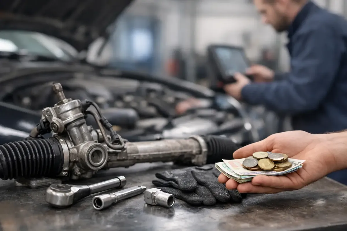 Symbolbild zum Beitrag: Servolenkung Reparatur Kosten realistisch einschätzen