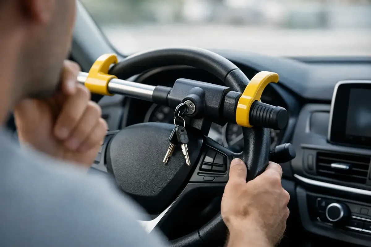 Symbolbild zum Beitrag: TÜV: Lenkradsperre defekt - was tun beim Auto?