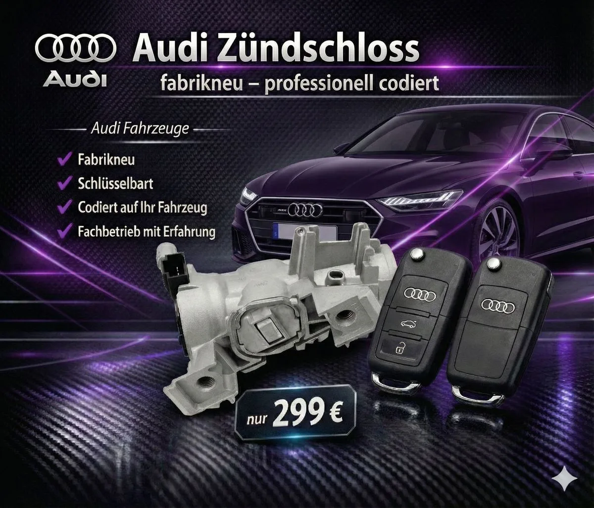 Platine des Zündanlassschalters in Nahaufnahme